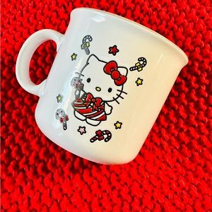 Christmas hello kitty mug set of 2